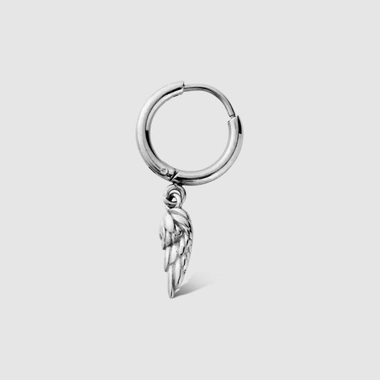 WING EARRING (SILVER)